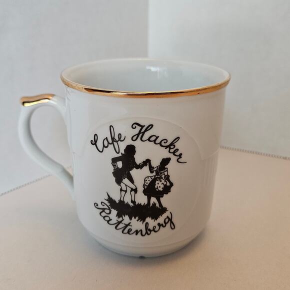 Epiag VTG Mozart Melange Kaffee Hacker Cafe Rattenburg Coffee Mug Czech Republic - Picture 3 of 11